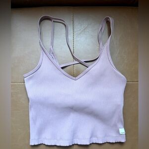 Vuori mauve cropped tank
